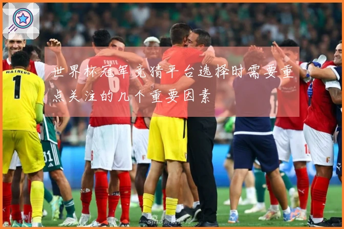 世界杯冠军竞猜平台选择时需要重点关注的几个重要因素